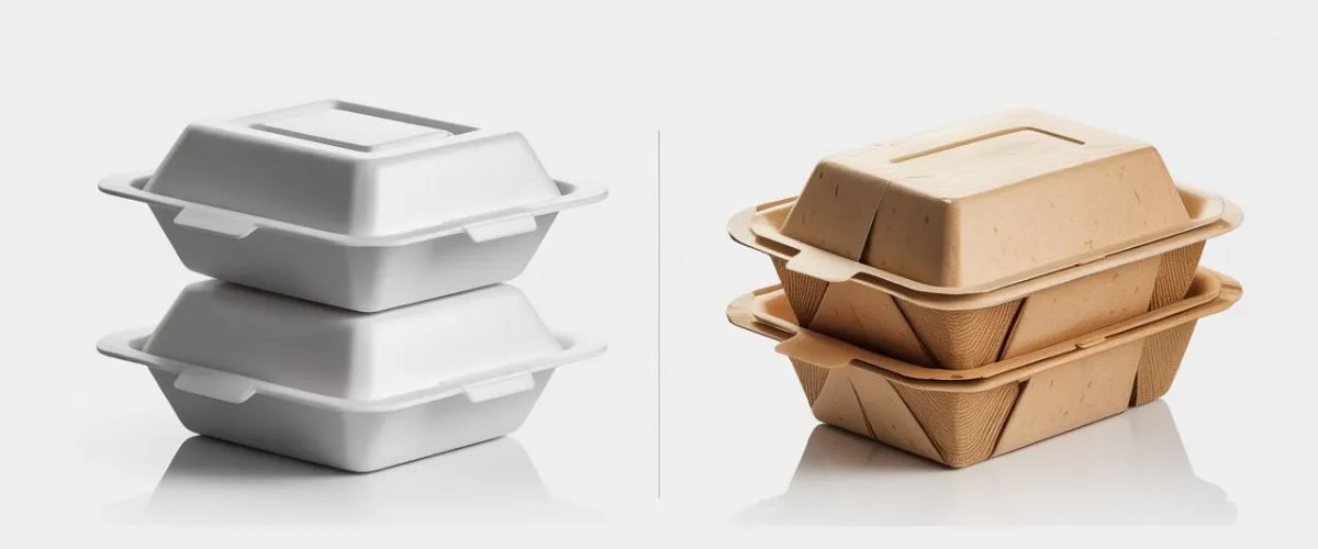 Foam vs. Bagasse Food Containers